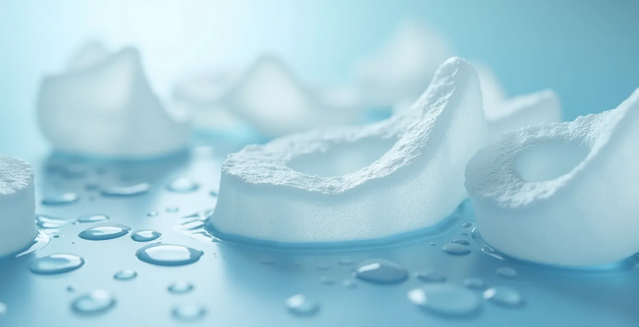 Vue macro du cartilage articulaire sous contrainte mécanique