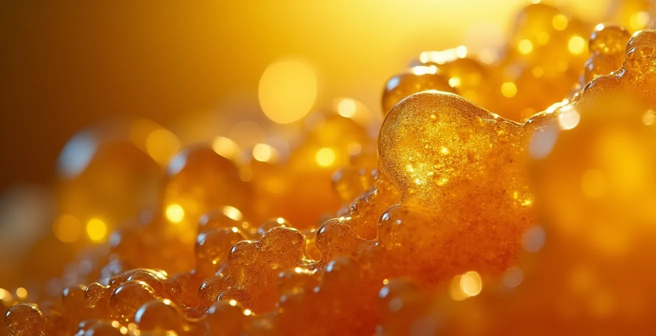 Représentation artistique du système endocannabinoïde et ses récepteurs